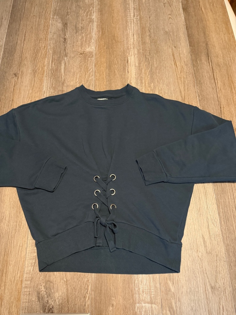 Cotton On Dark Teal Crew Sweatshirt